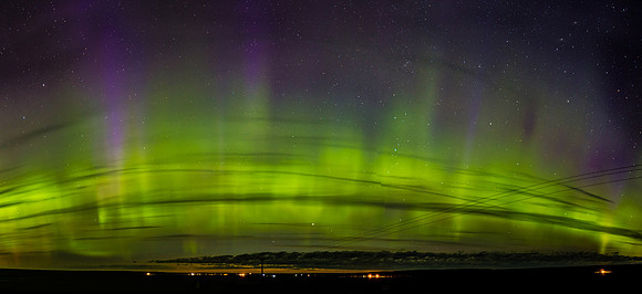 Aurora over Val Marie