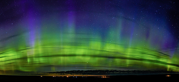 Aurora over Val Marie